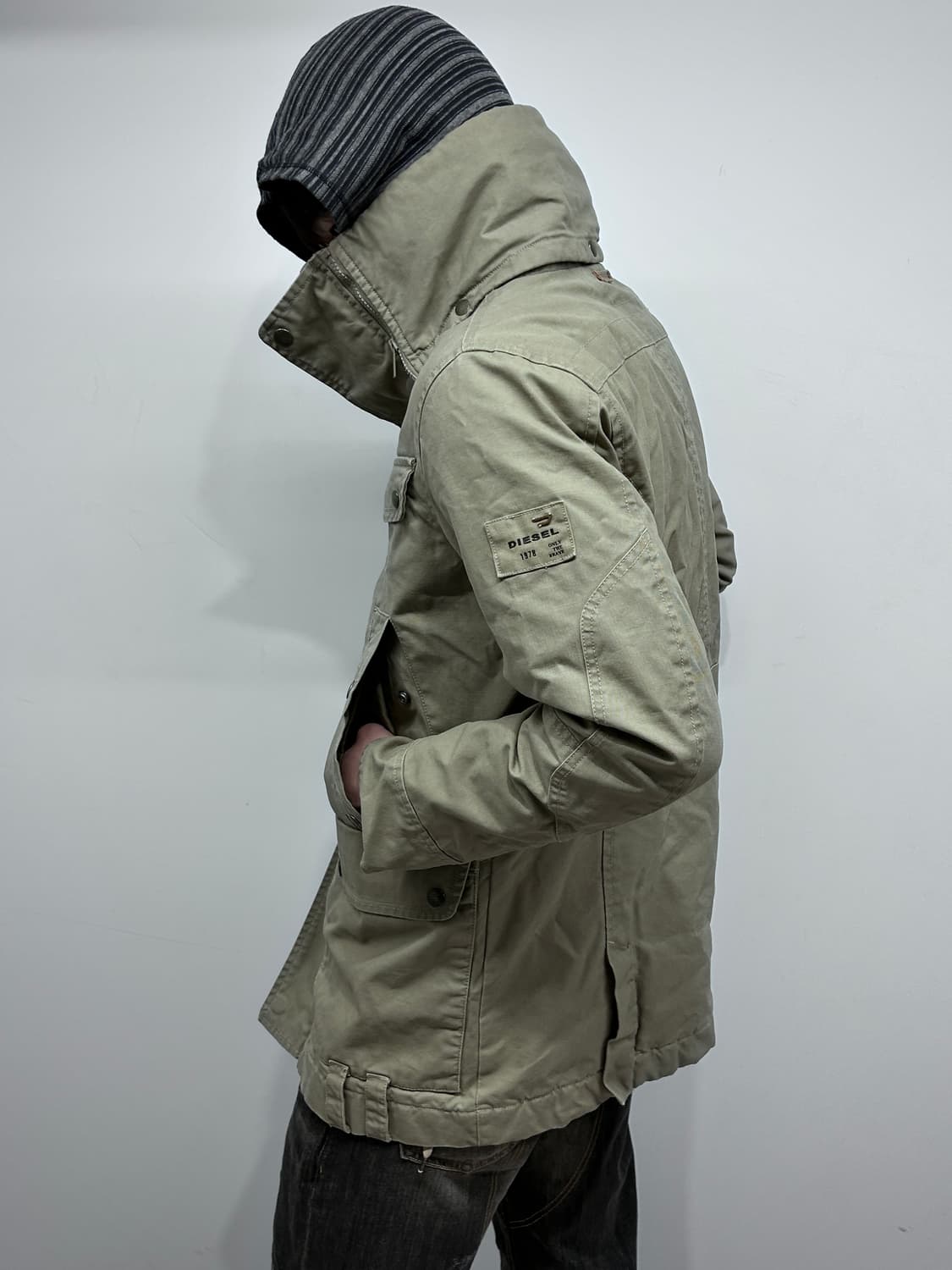 디젤 90‘s 하이넥 필드 자켓 상품이미지2