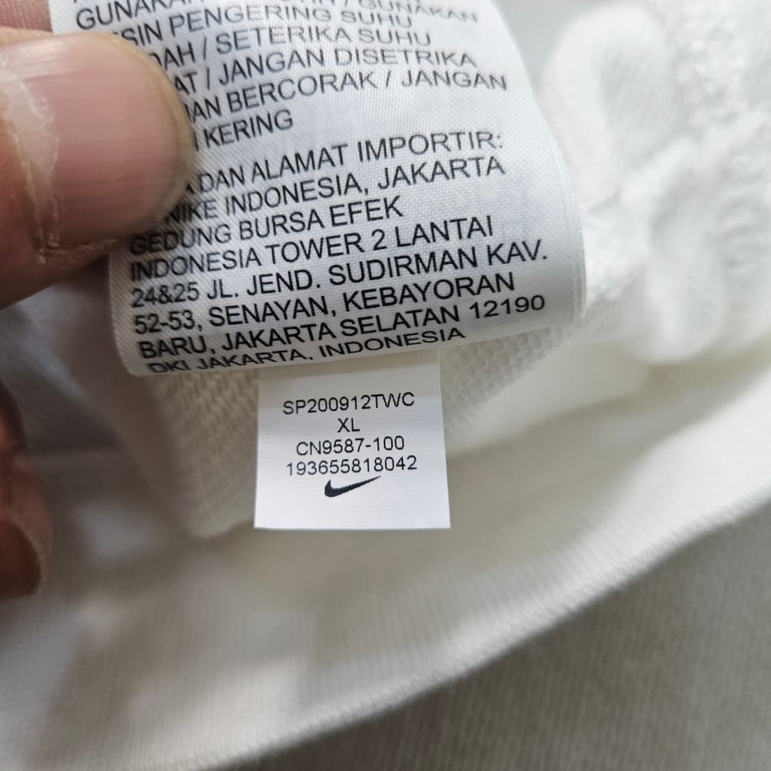 XL 나이키 저스트두잇 맨투맨 0406Y 상품이미지5