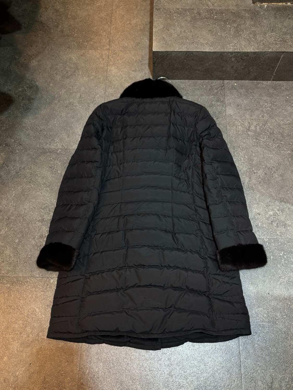 샤트렌 밍크 구스다운 롱 패딩 90 상품이미지3