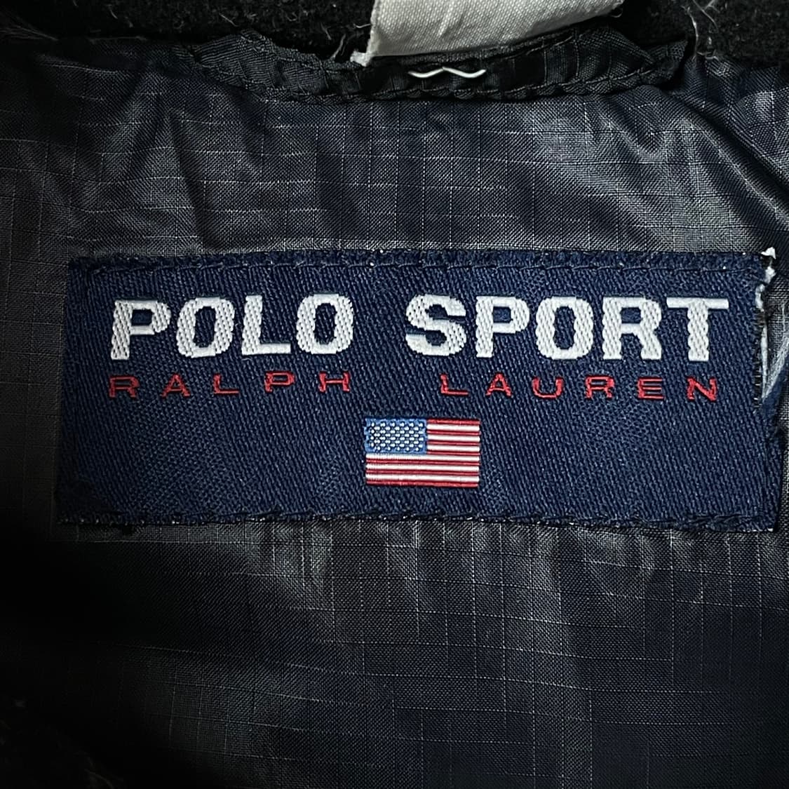 폴로스포츠 블랙 경량 패딩 조끼 상품이미지5