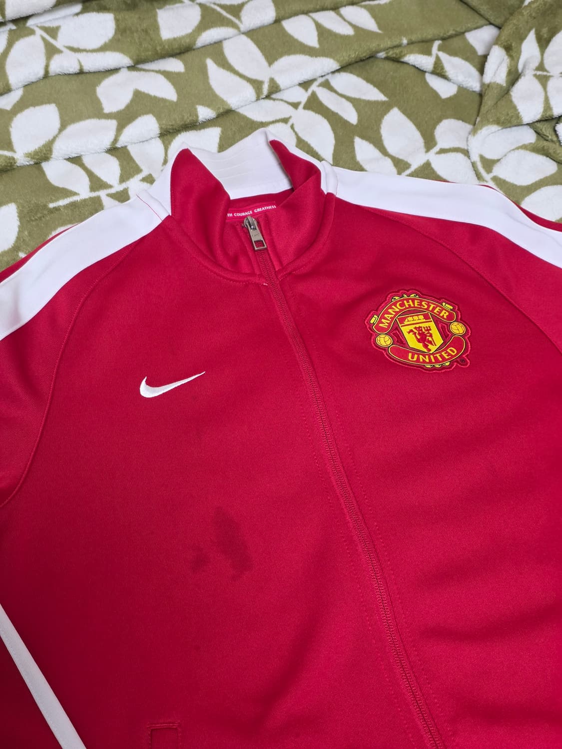 나이키 맨유 흰빨 투웨이 배색 져지 상품이미지3