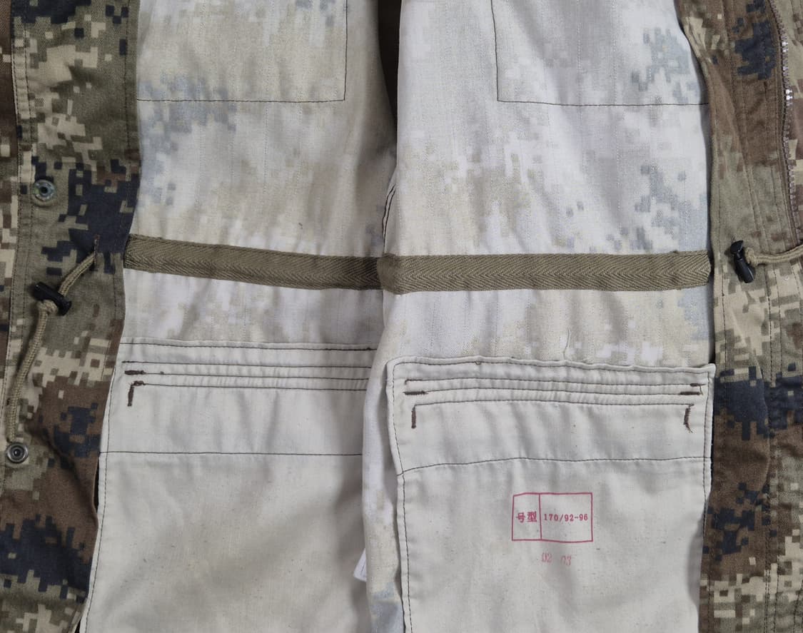 중국군 07식 황모미채 전투복 상의 자켓 (XL) 상품이미지5