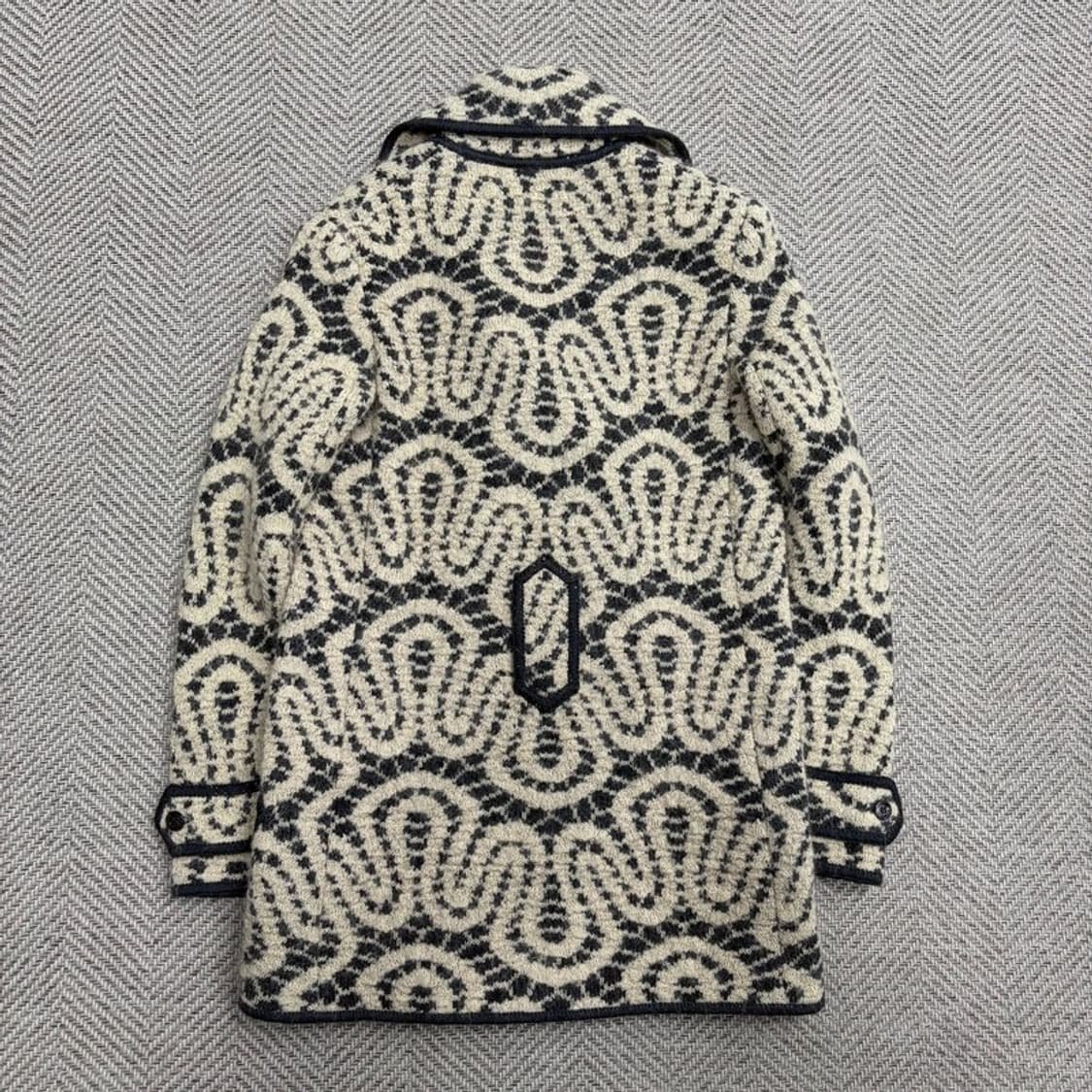 미쏘니 패턴 더블코트 v1557 상품이미지2