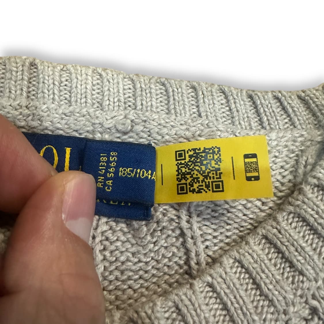 폴로랄프로렌 케이블 니트 상품이미지5