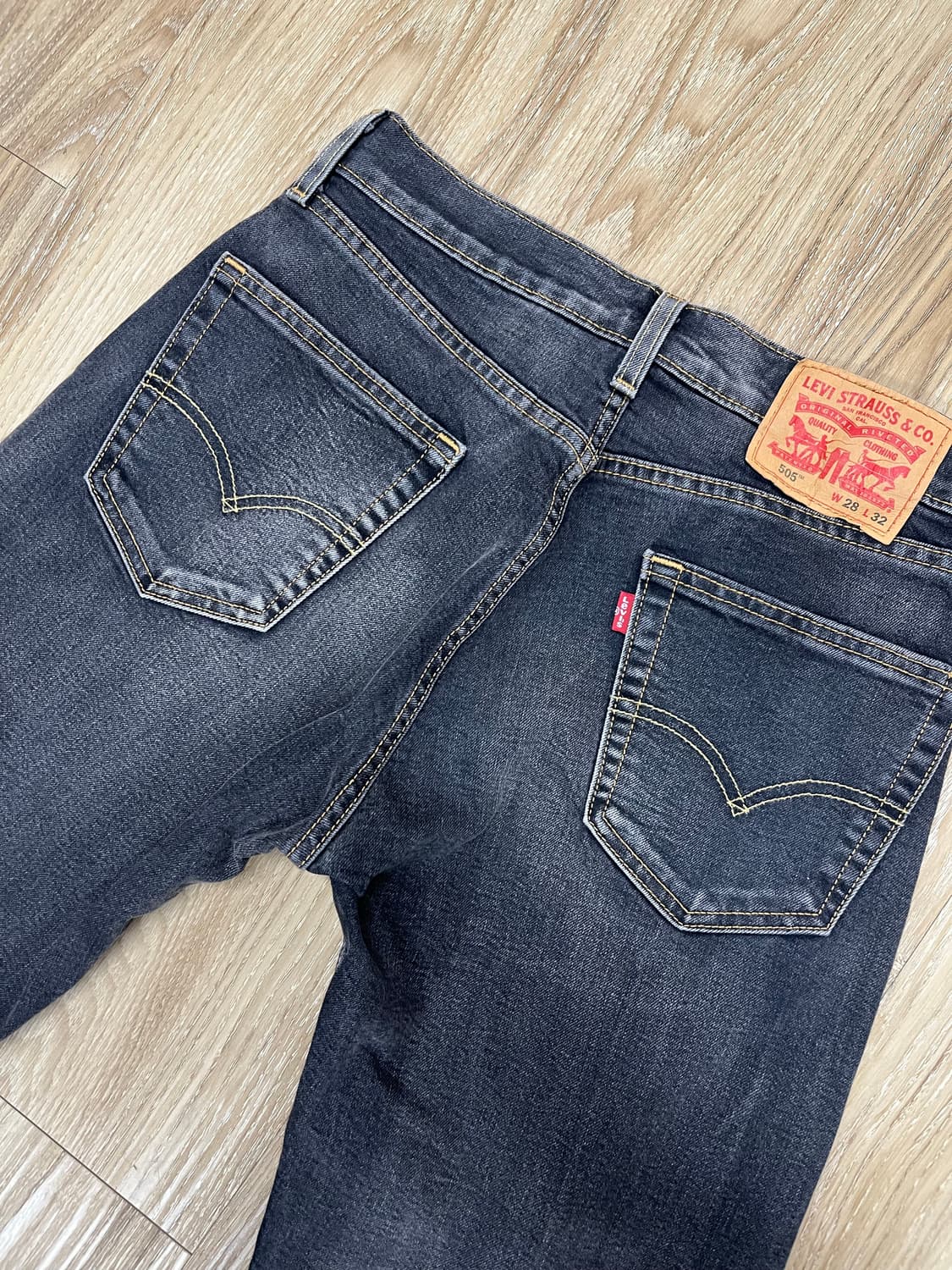 리바이스 505 웜진 청바지 28 상품이미지2
