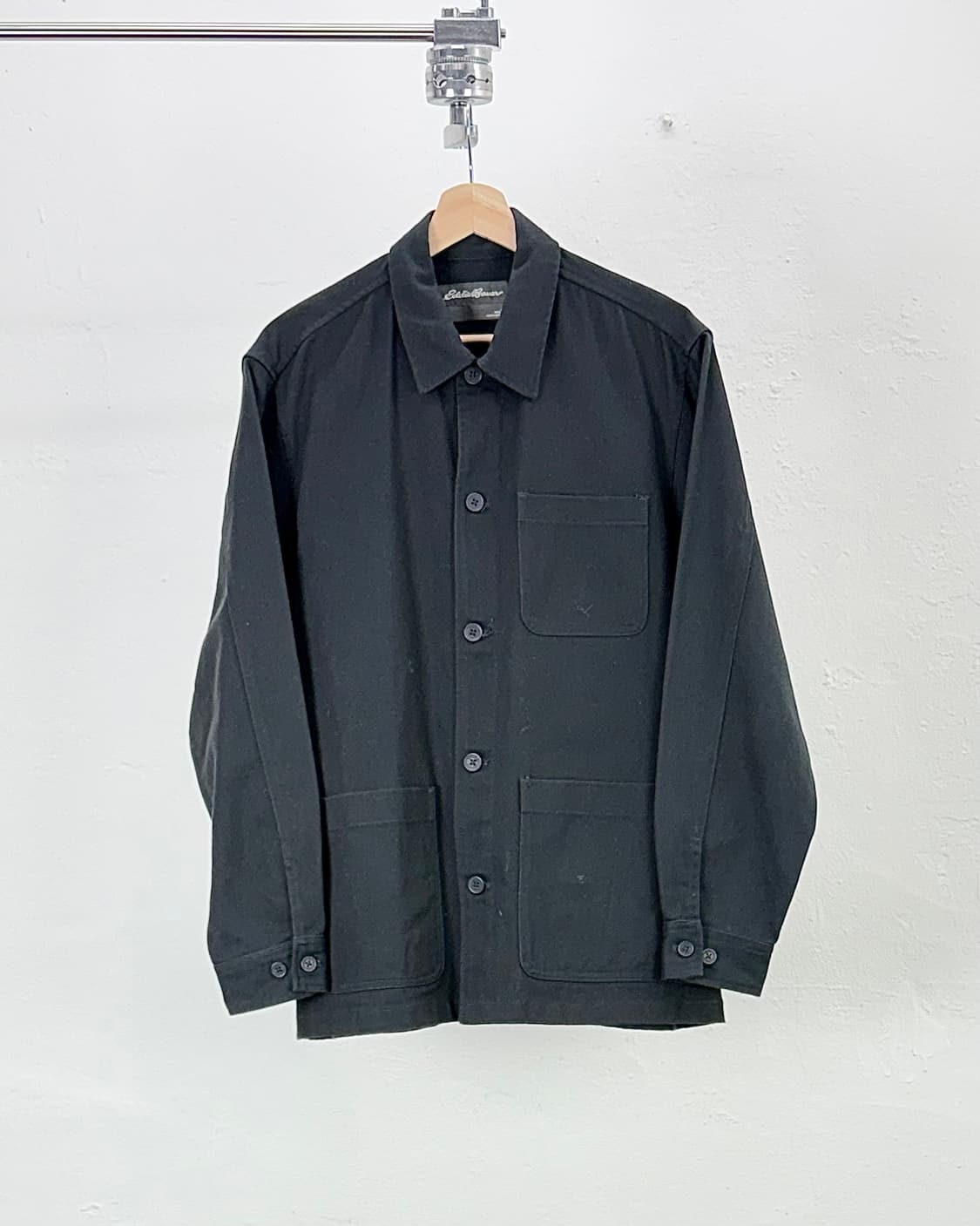 에디바우어 블랙 컨버스 워크 자켓 상품이미지1