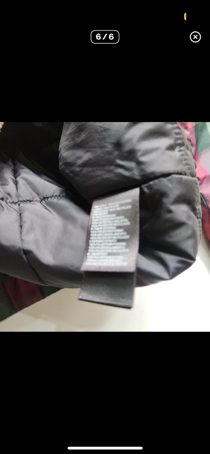 노스페이스 해외판 경량 체크 패딩 상품이미지6