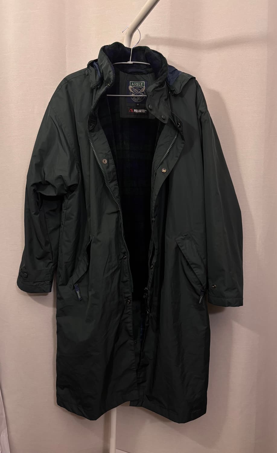 에이글 폴라텍 롱파카 105사이즈,  키 180-185 상품이미지1