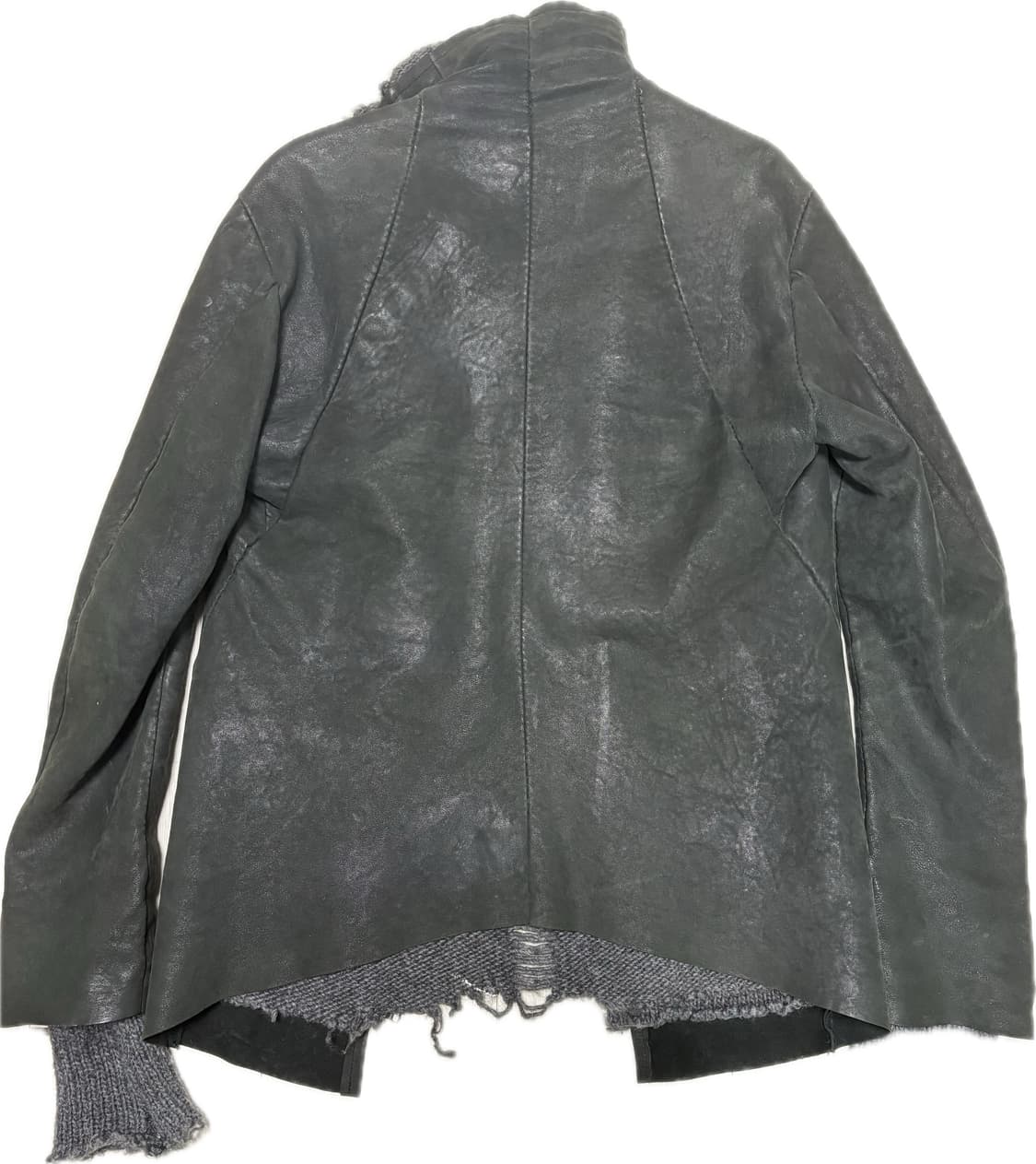 Isaac sellam knit leather jacket 상품이미지2