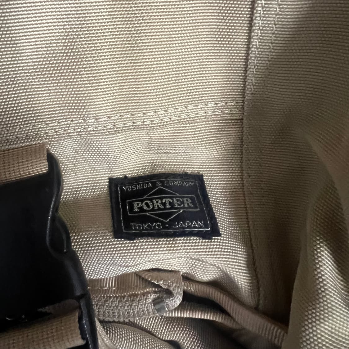 요시다포터 쓰리웨이 베이지 백팩 상품이미지5