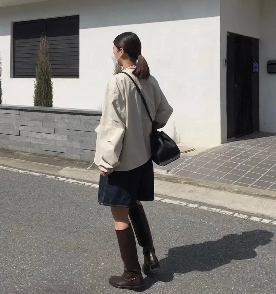 쉬이즈큐트 유일마켓 생지 반바지 버뮤다팬츠 상품이미지4