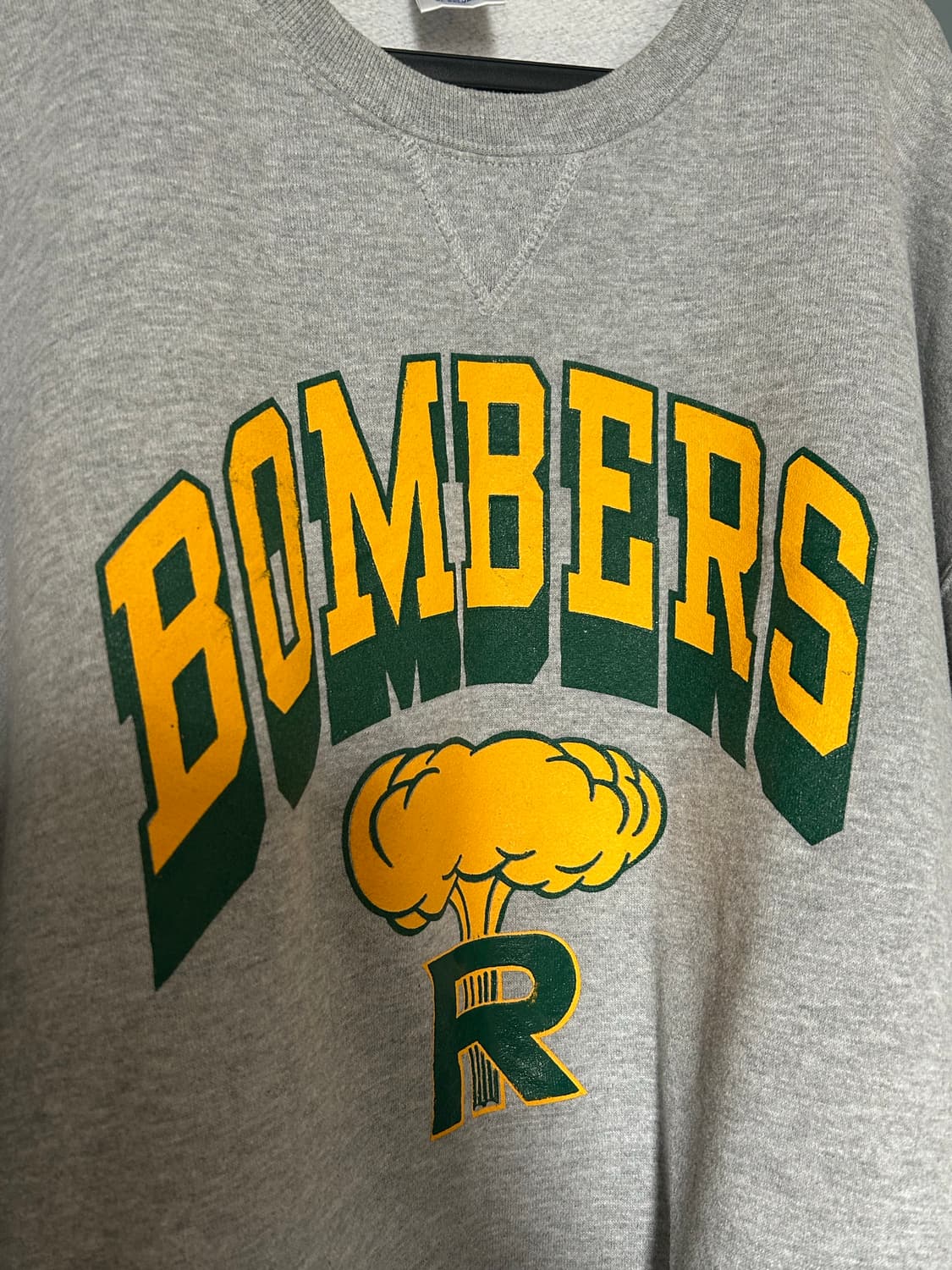 빈티지 00s 러셀 애슬레틱 53/47 그레이 스웻셔츠 XL 105 상품이미지4