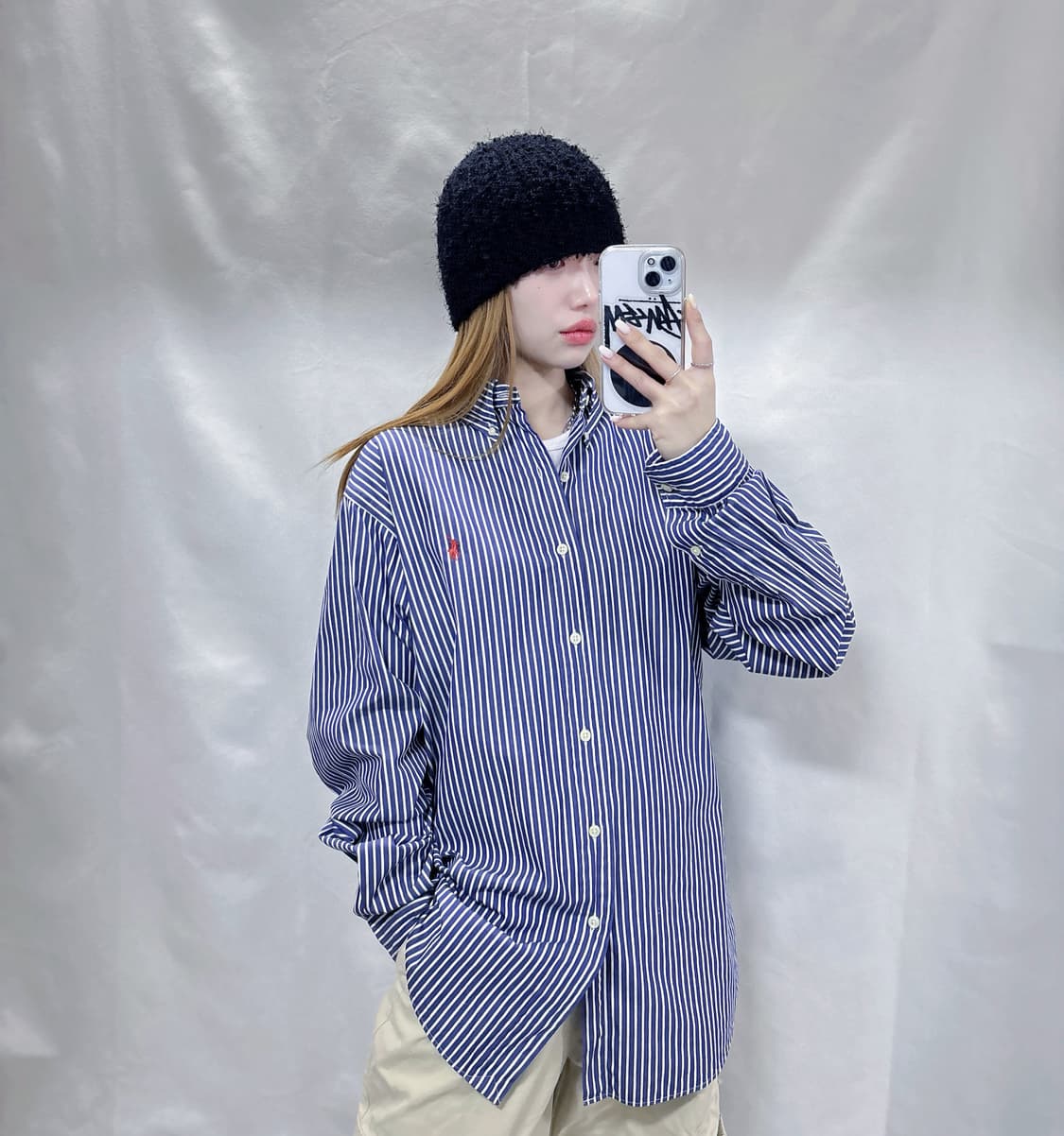 폴로 랄프로렌 포니 스트라이프 셔츠  상품이미지1