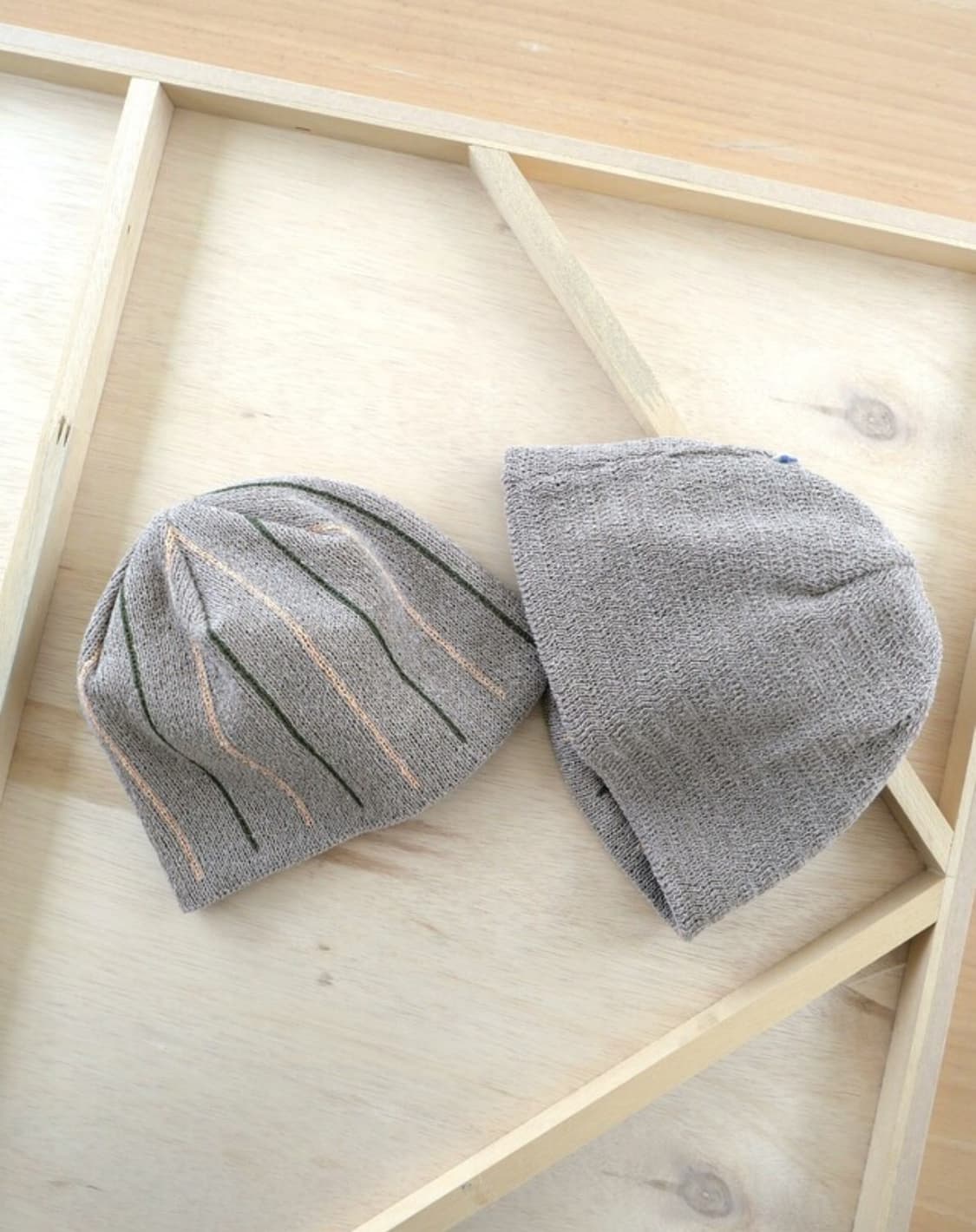 NOROLL 'TWOFACE WASHI BEANIE' - CONCRETE 상품이미지2