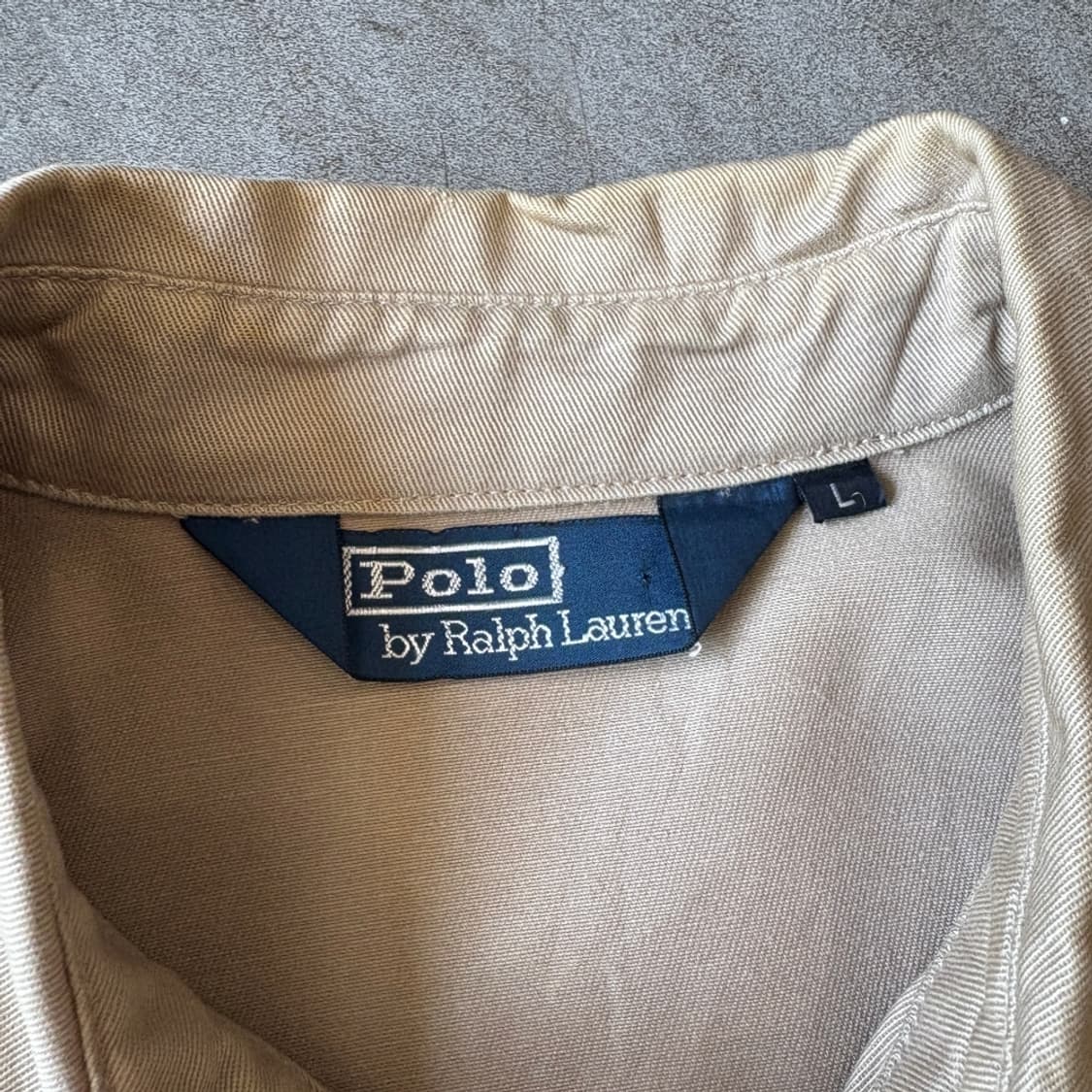 폴로 정품 베이지 스윙톱 자켓 상품이미지5