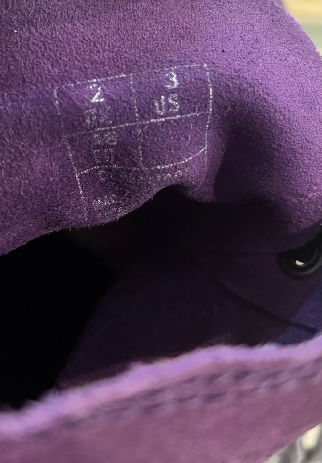 닥터마틴 6홀 빈티지 스웨이드 퍼플 상품이미지8