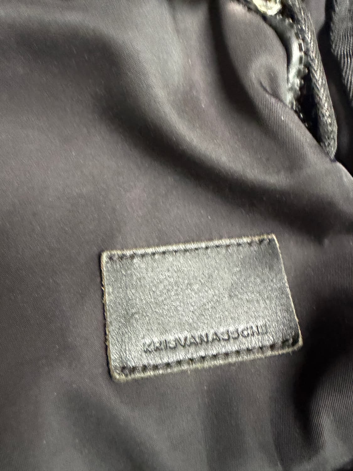 크리스반아쉐 백팩 블랙 이스트팩X 라프시몬스 프라다 포터 상품이미지9