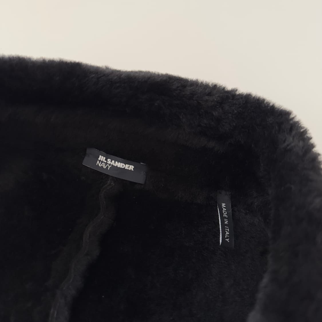 질샌더 jil sander navy 양가죽 모피 자켓 상품이미지7