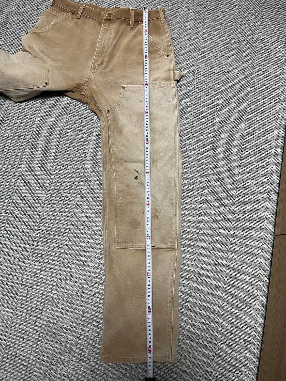 칼하트 더블니 b01 brn 33x34 상품이미지8