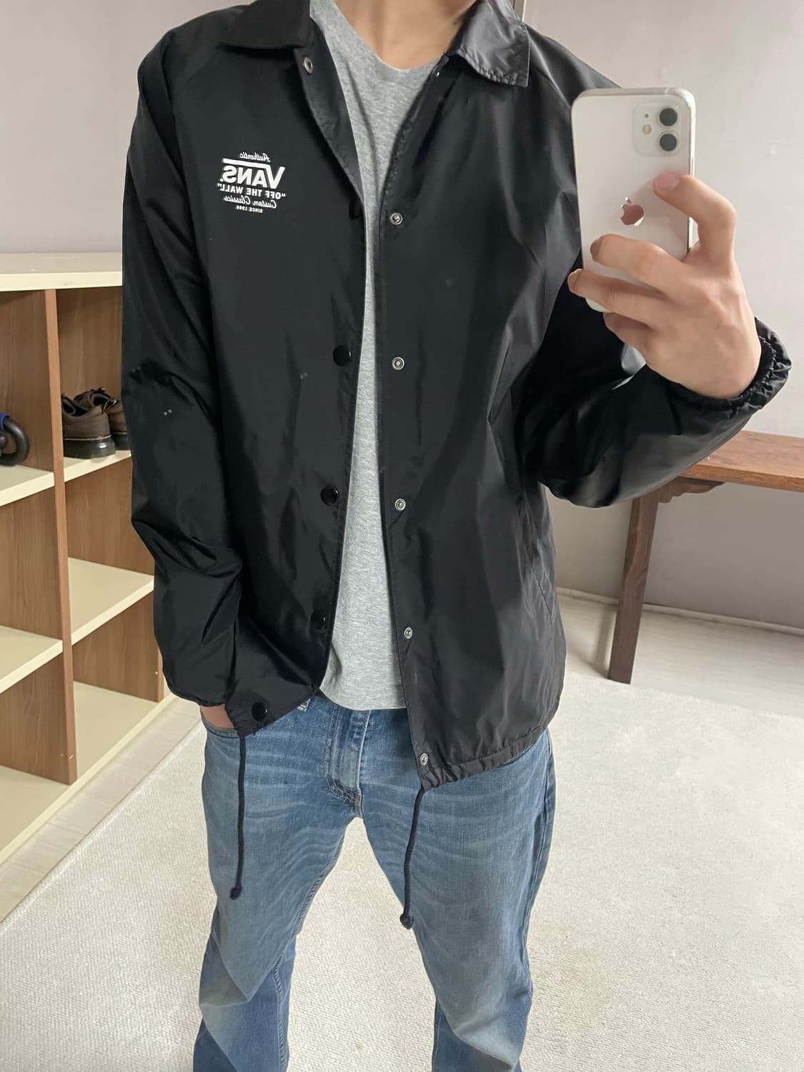 L) 반스 나일론 코치 자켓 상품이미지1