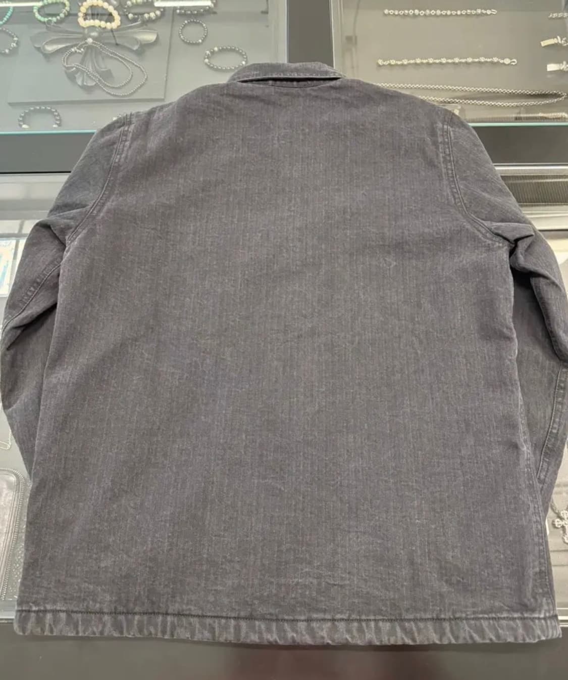 [L] 크롬하츠 워크독 자켓 블랙 헤링본 내피Ver 상품이미지2