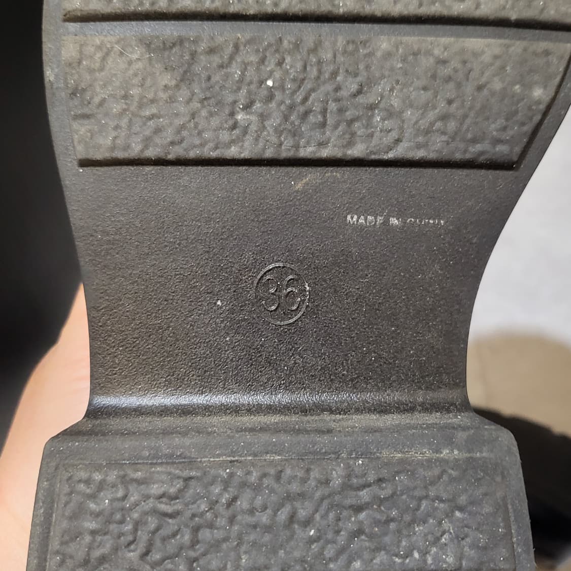 SRSOO 블랙 통굽 페니 로퍼 230 상품이미지5