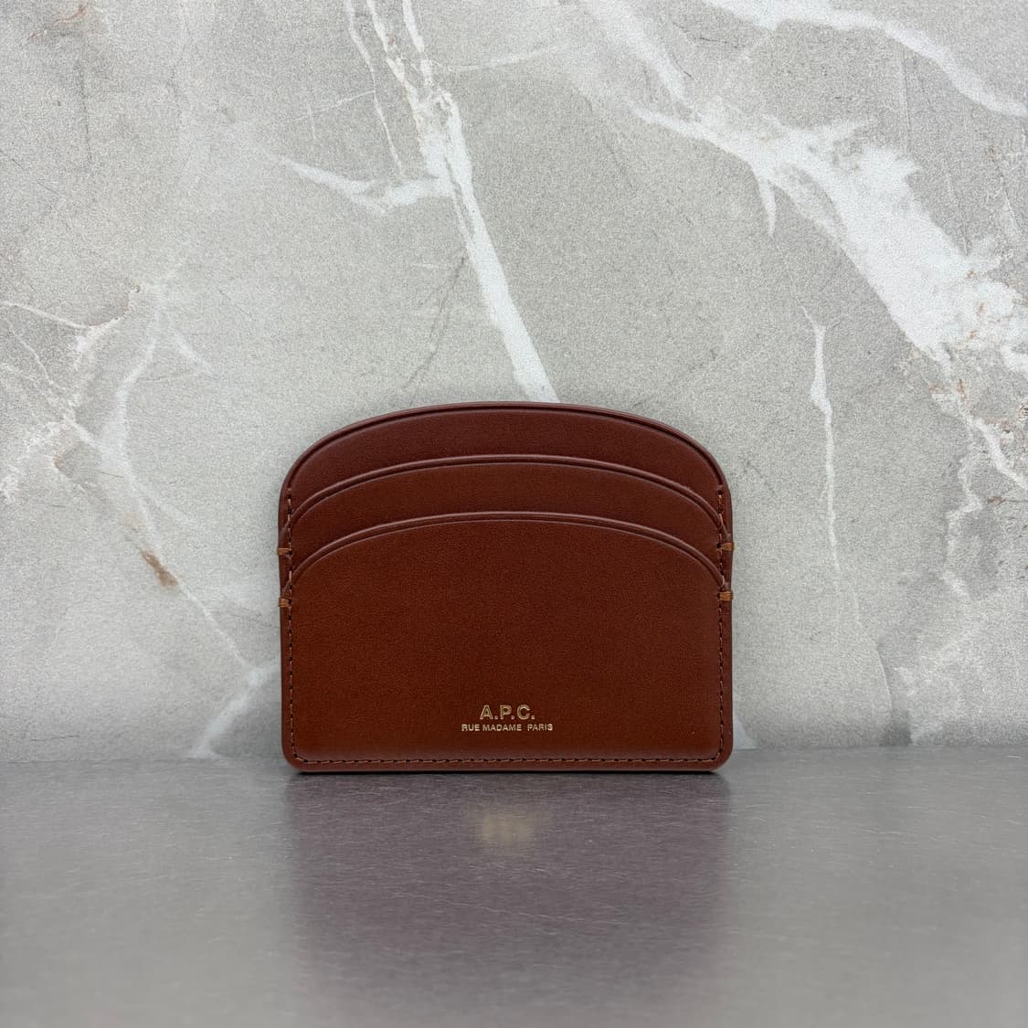 아페쎄 데미룬 카드 홀더 넛 브라운 상품이미지3