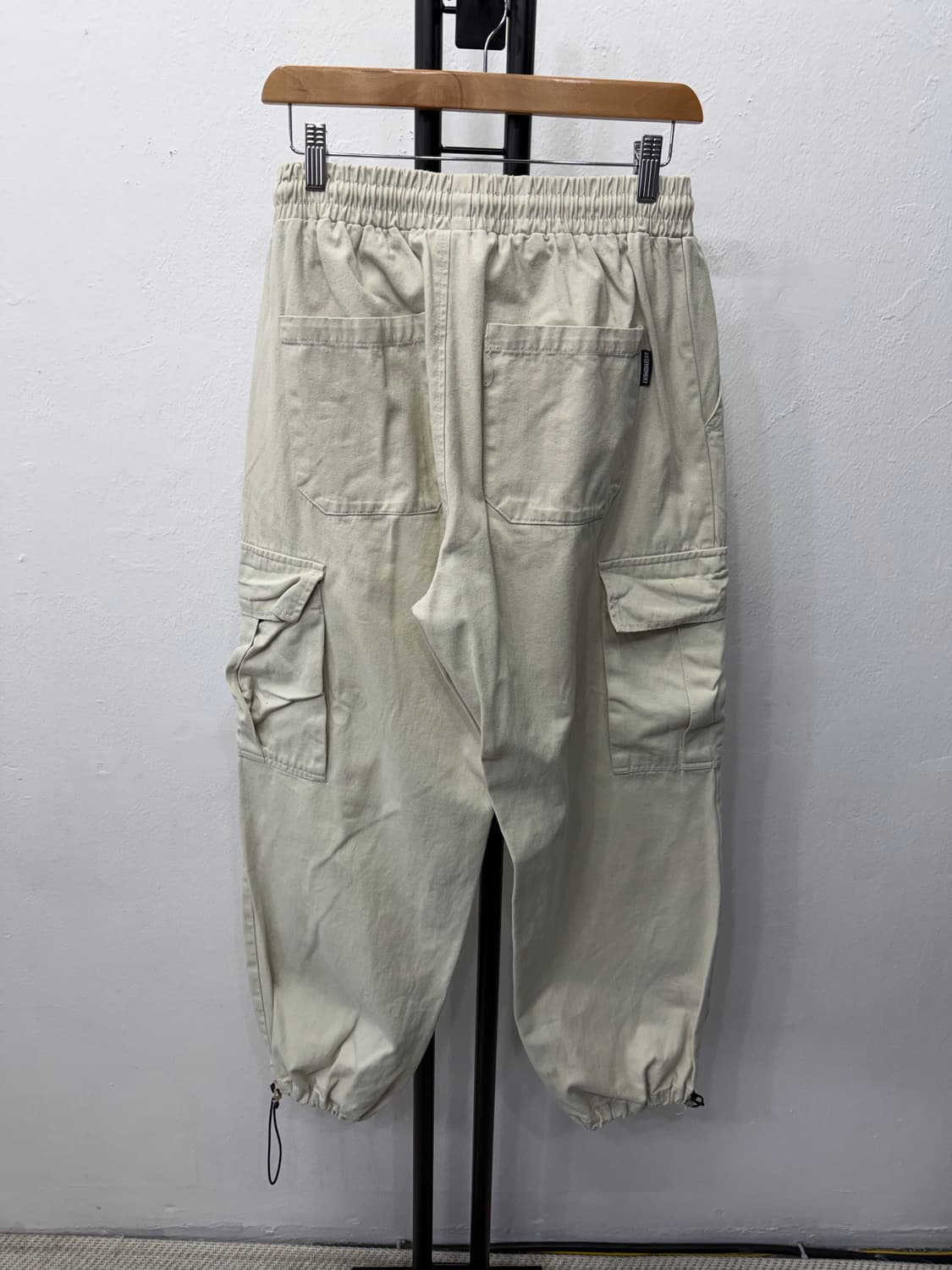 정품) 베이스모먼트 와이드 카고팬츠 L 상품이미지5