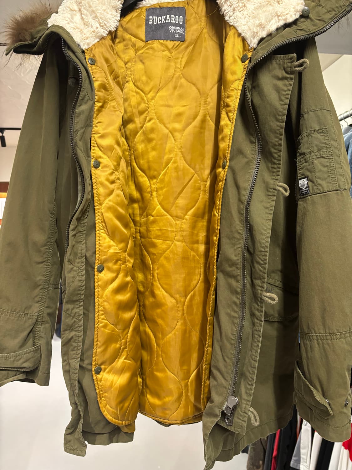 버커루 사파리 야상 점퍼 상품이미지8