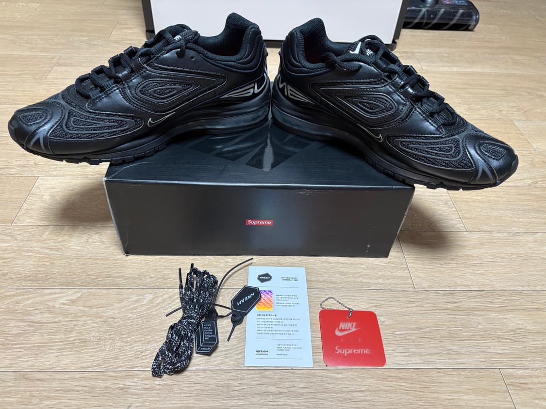 슈프림 에어맥스 98 TL 블랙 280 상품이미지4