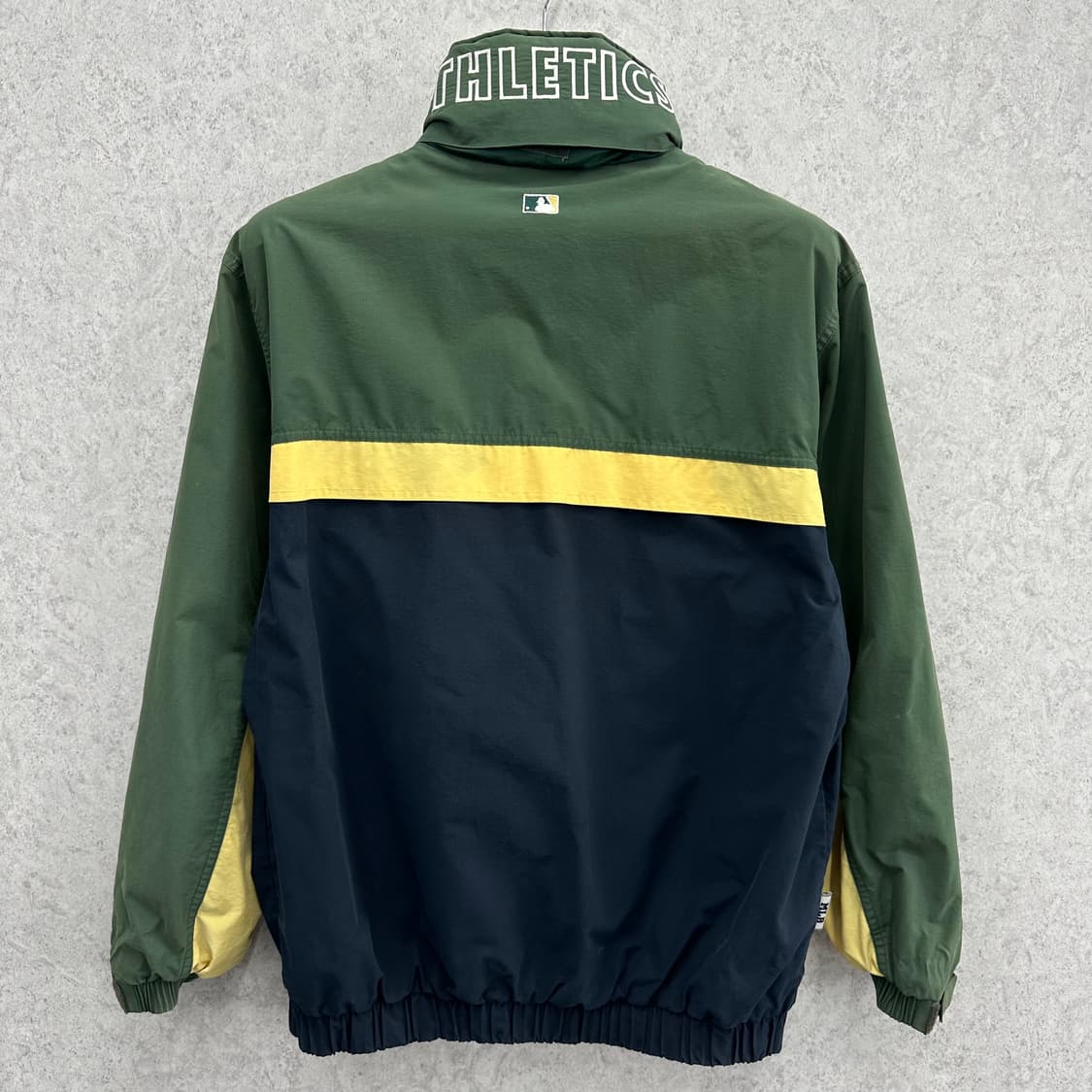 95 MLB 남자 올드스쿨 오클랜드 바람막이 자켓 상품이미지2