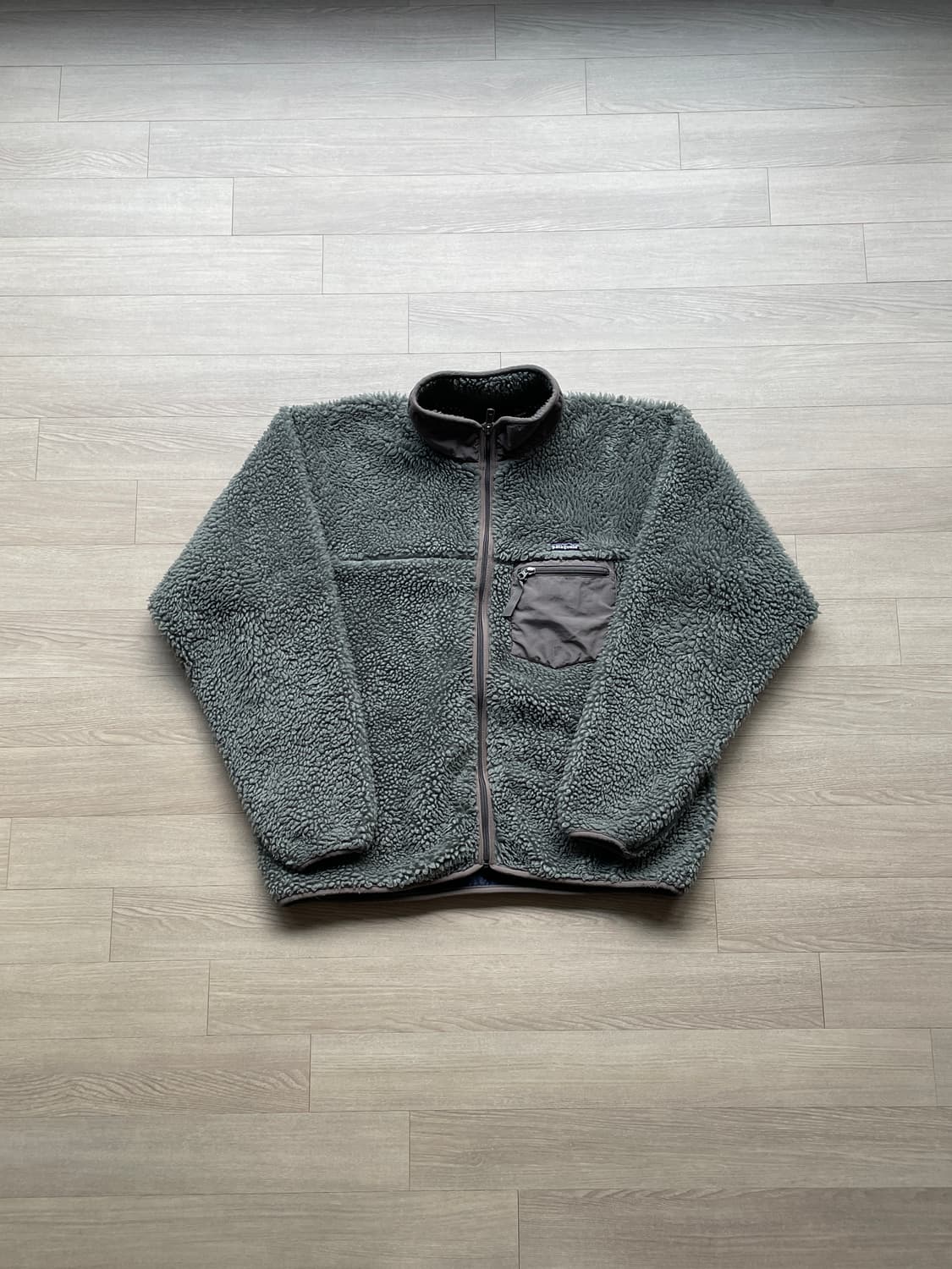 빈티지 파타고니아 딥파일 유칼립투스 그린 자켓 상품이미지1