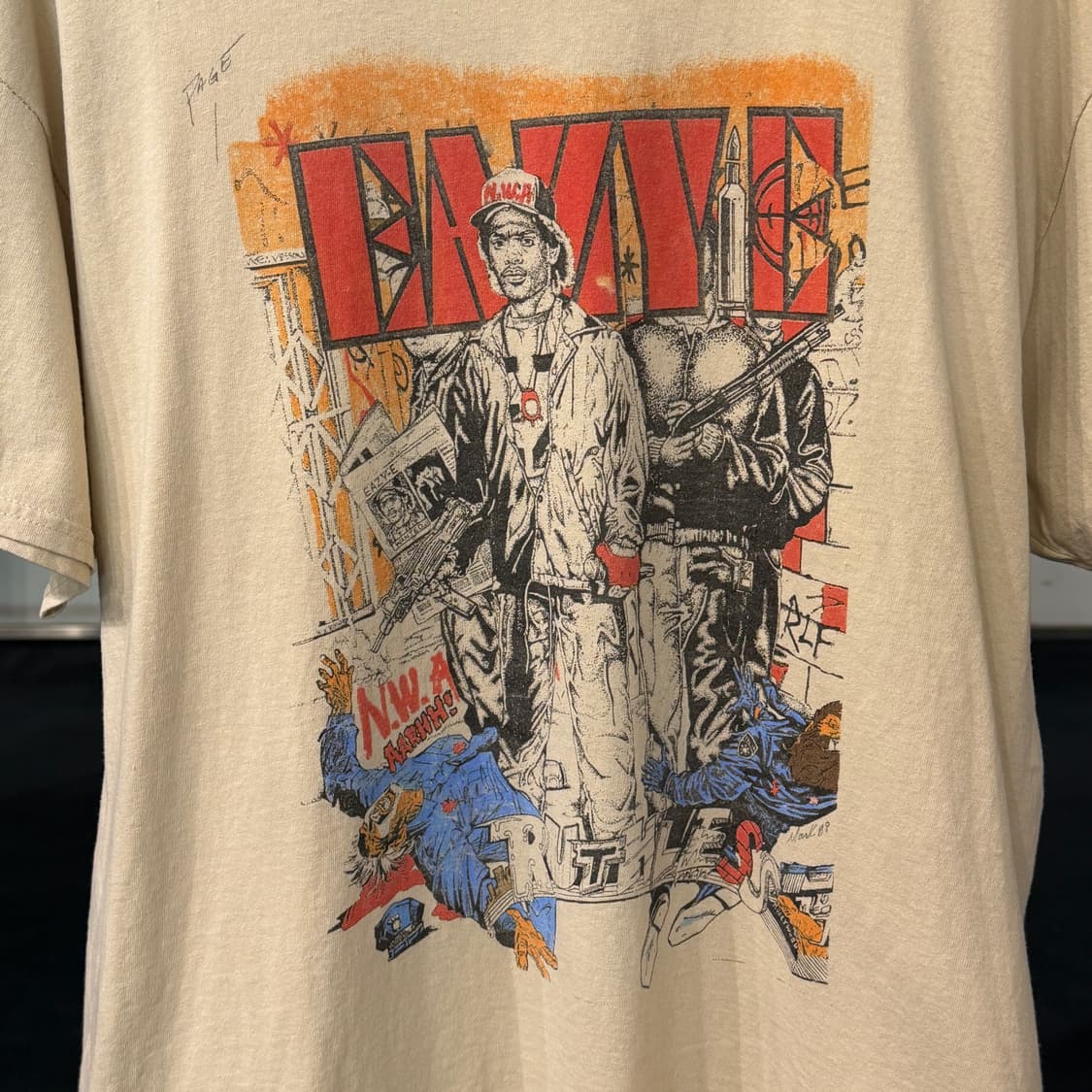 [XL] NWA Eazy-E 그래픽 티셔츠 상품이미지3