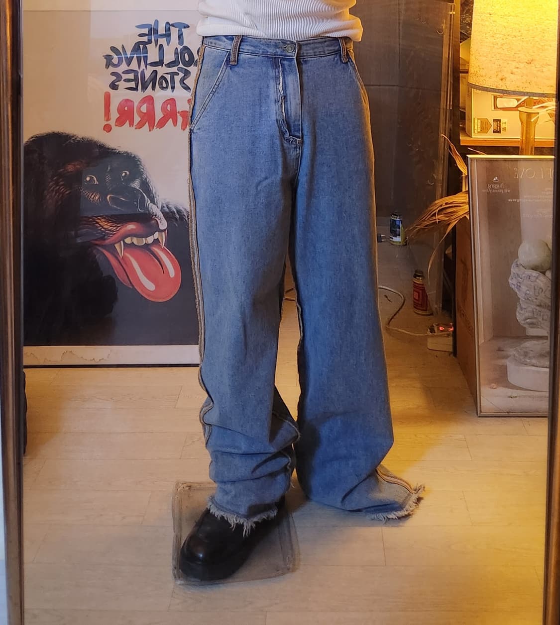 컷오프 데님팬츠/오픈yy/아더에러/ 상품이미지2