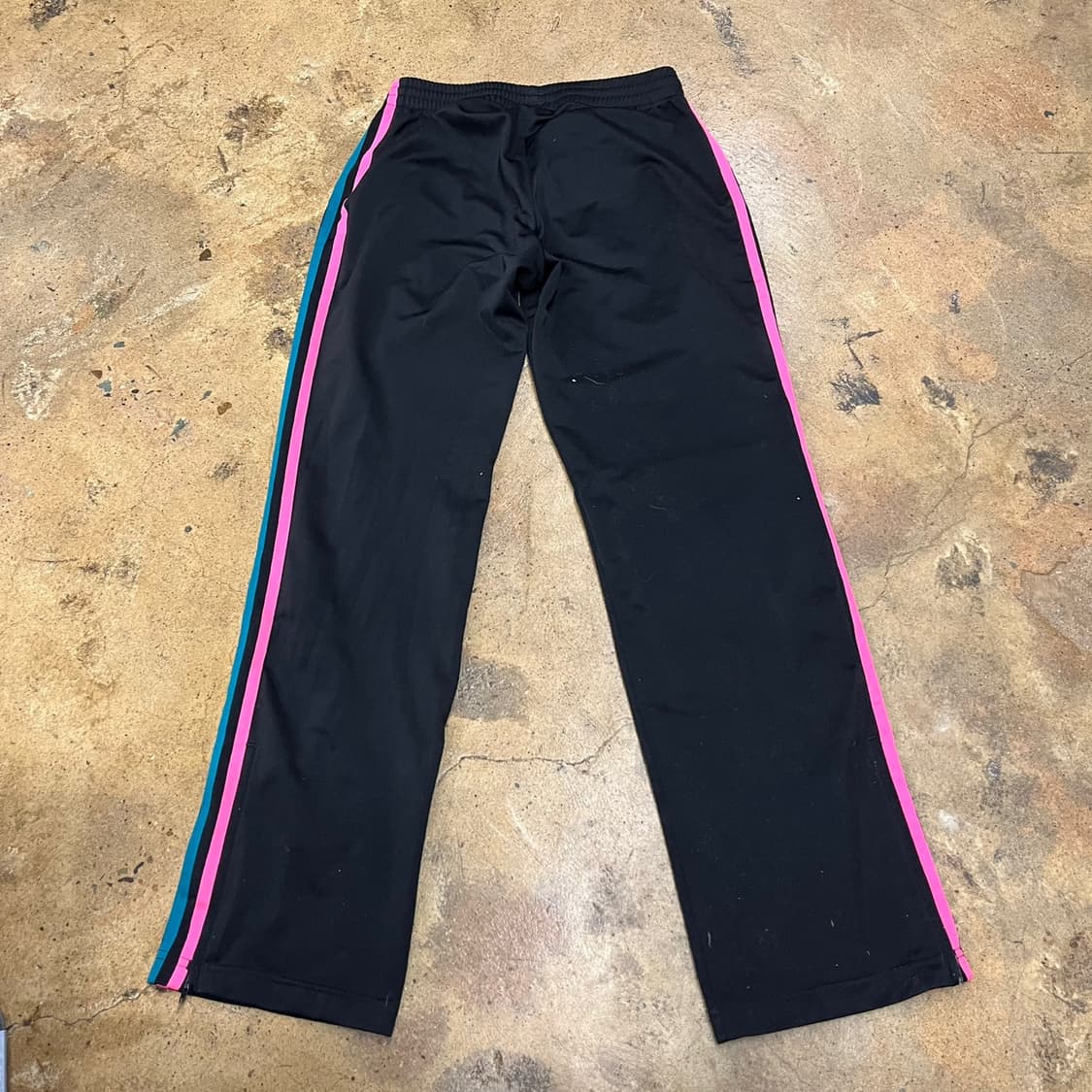 [정품/90] 아디다스 블랙 핑크 블루 삼선 트랙팬츠 상품이미지3