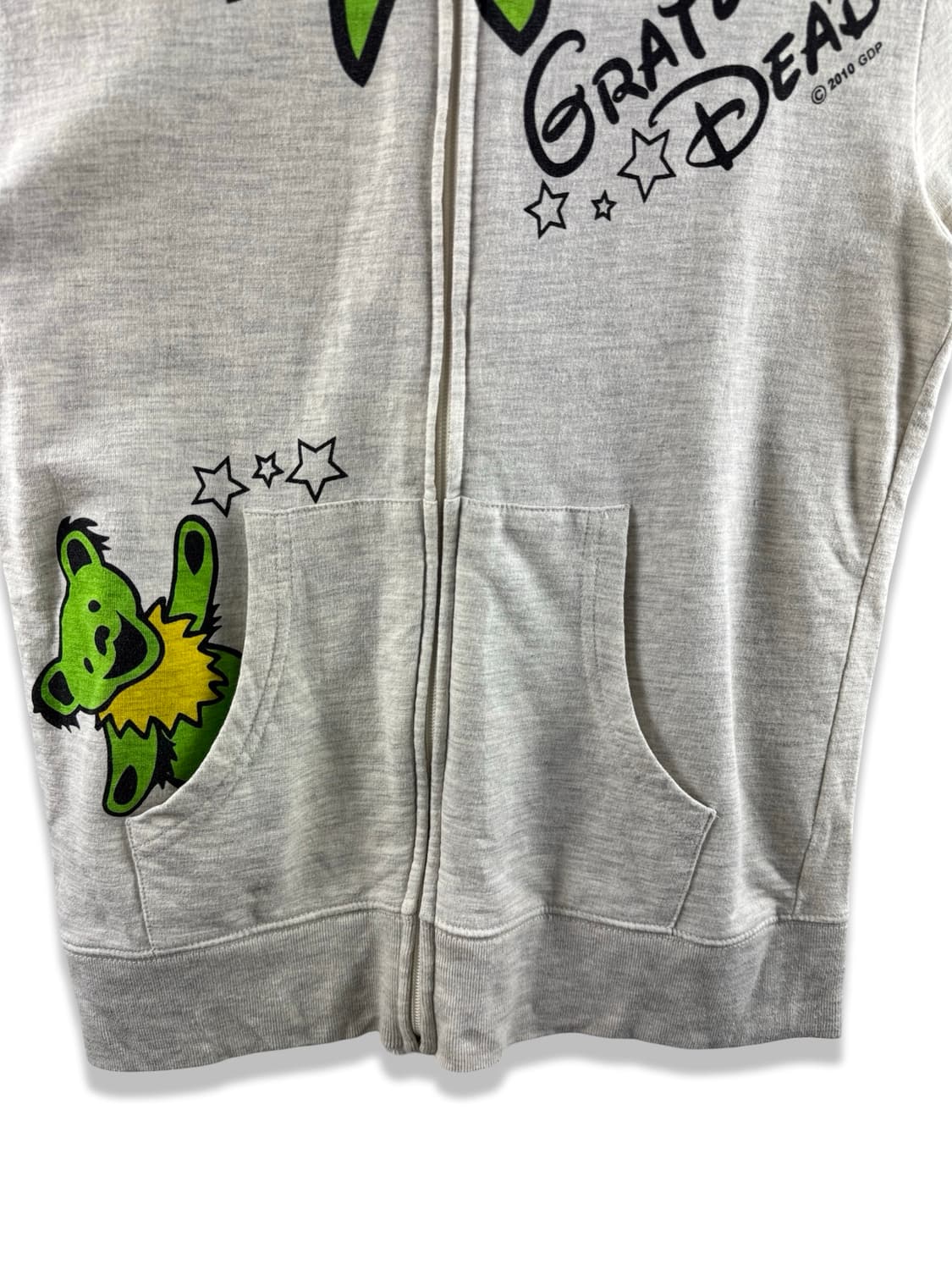 그레이트풀데드 댄싱베어 키치 반팔후드집업2962 상품이미지3