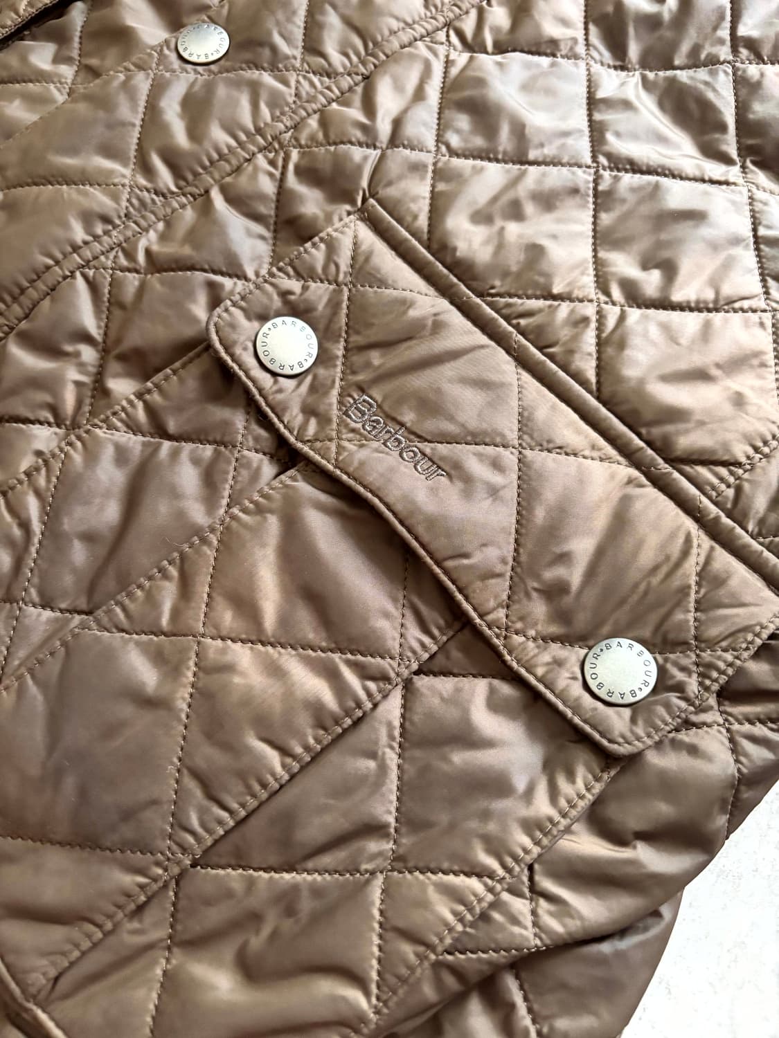 바버 인터네셔널 Ariel 퀼팅 자켓 L(100~103) 상품이미지4