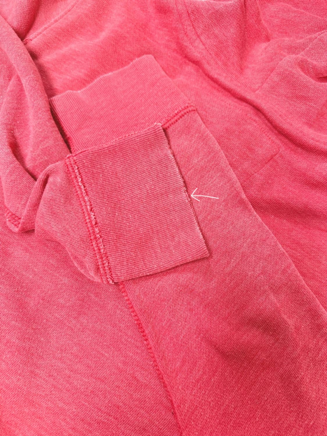 빈티지 Abercrombie 오랜지핑크 레터링 후드집업 상품이미지6