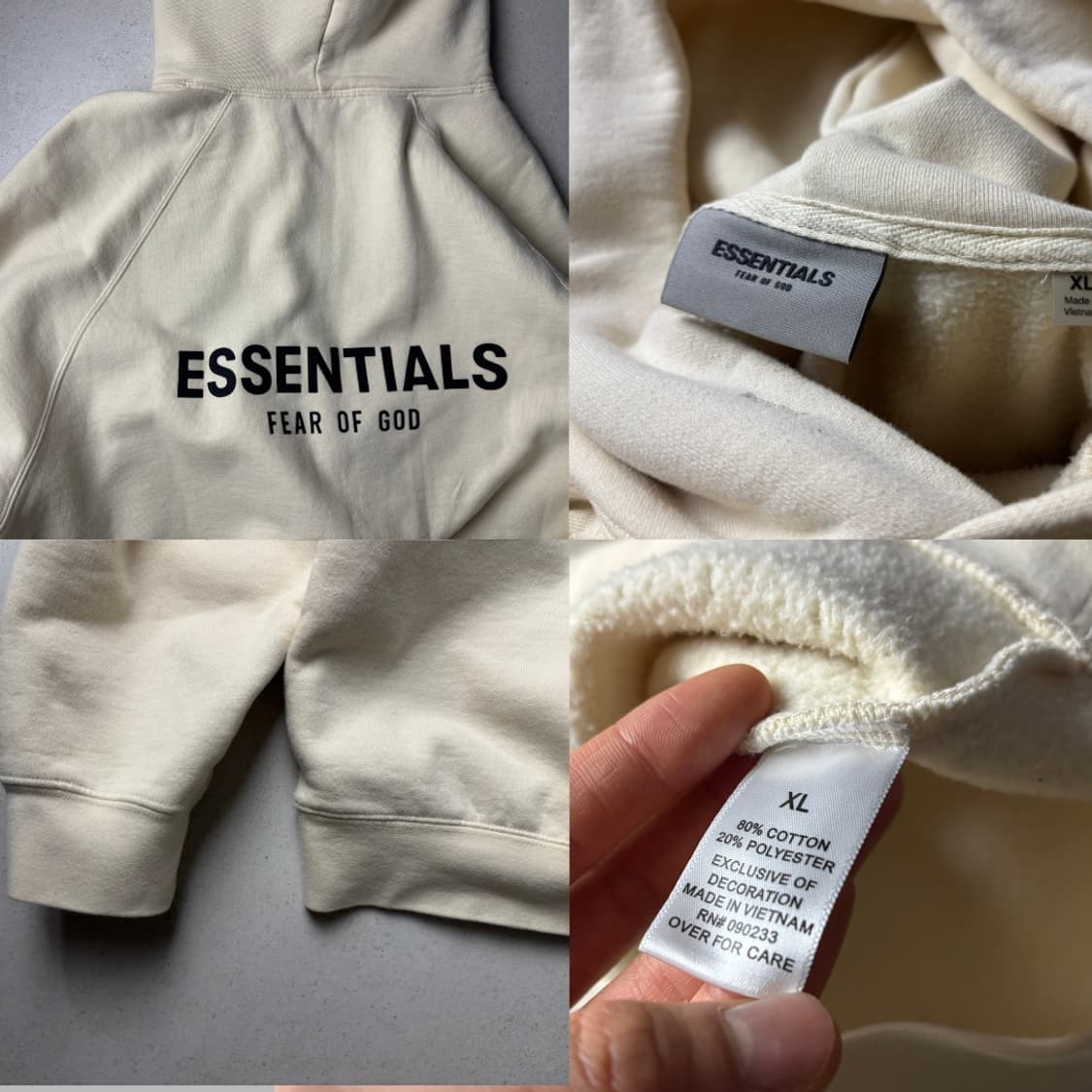 에센셜 후드티 상품이미지4