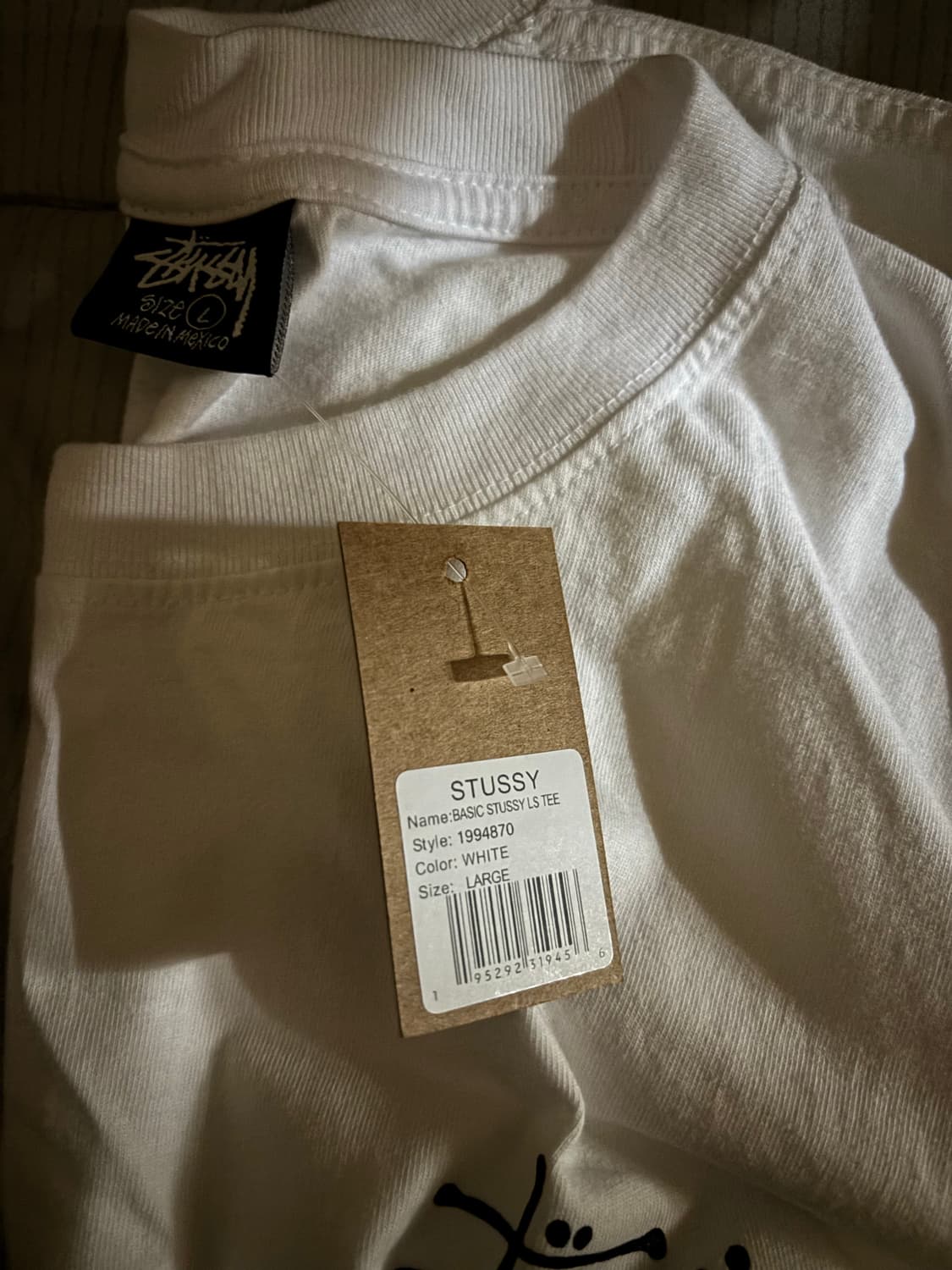 스투시 슬리브 화이트 상품이미지4