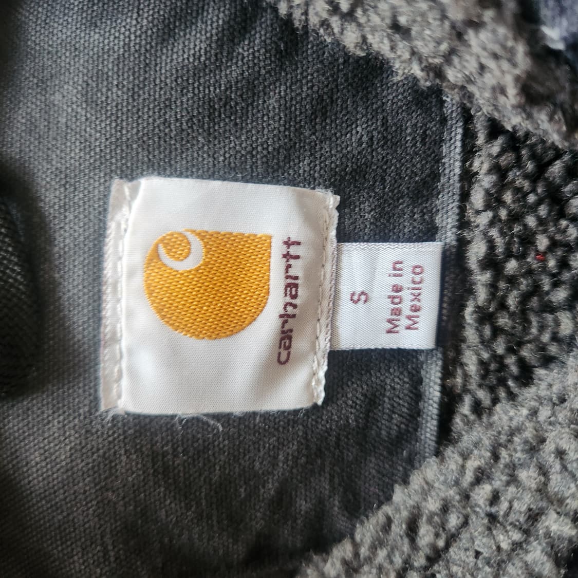 [J284]칼하트 블랙 후드 워크 자켓 상품이미지3