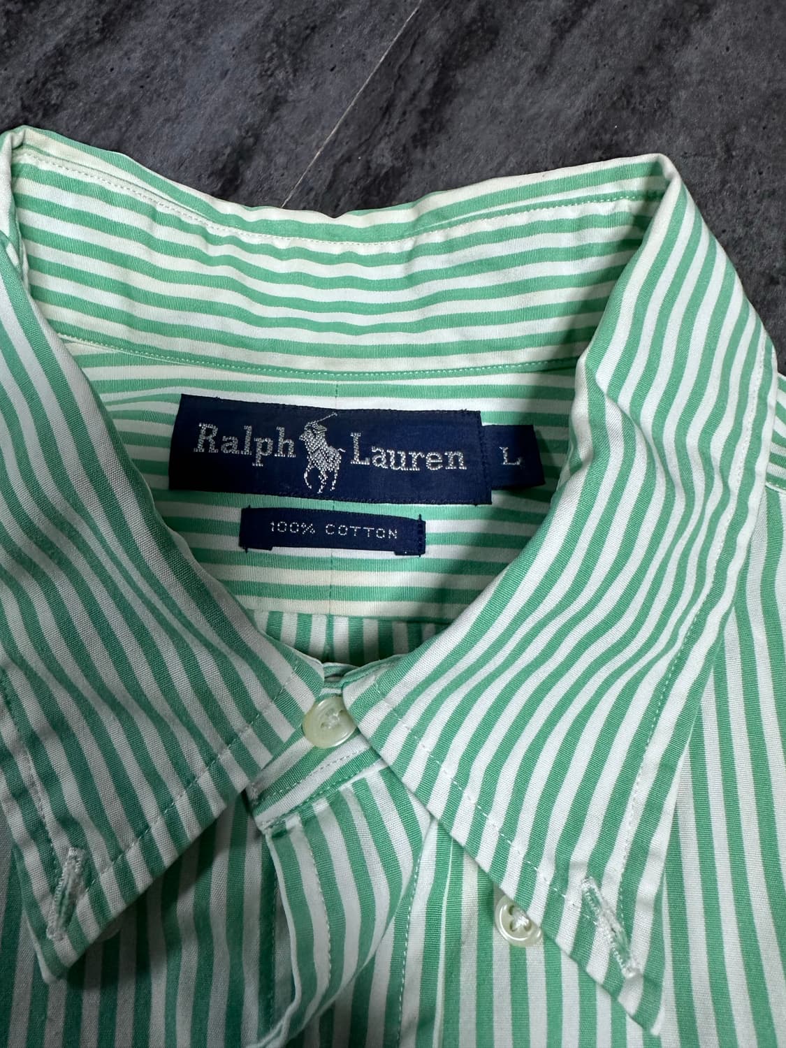 랄프로렌 스트라이프 셔츠 남성 L 상품이미지5