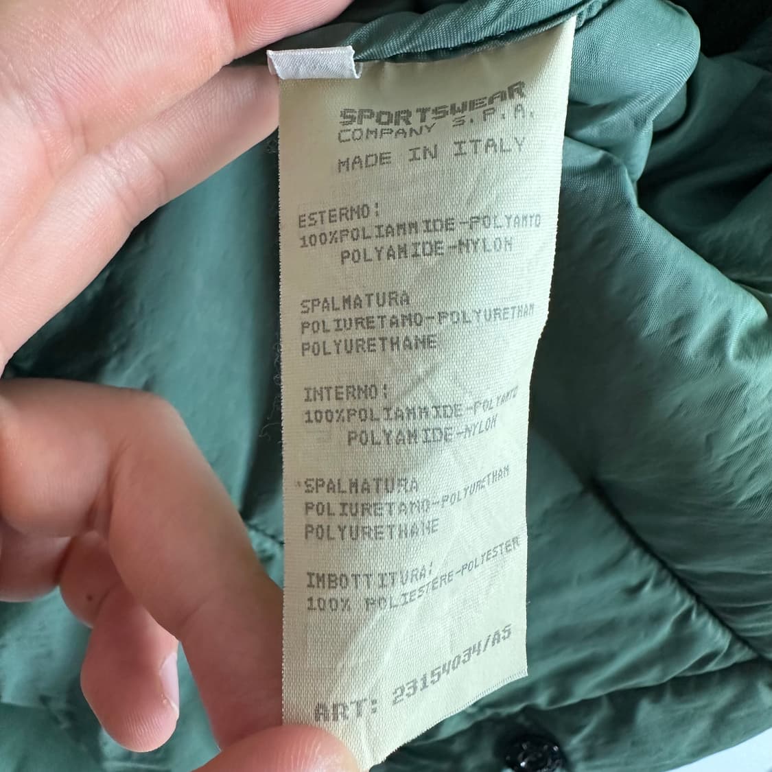 90’s 스톤아일랜드 애시드 워시 라이너자켓 상품이미지10