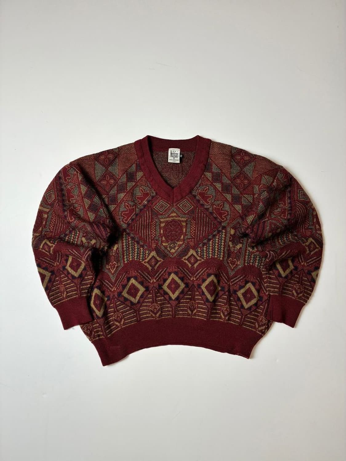 모딜리아니 90's 이태리 울 패턴 니트 PN8109 상품이미지1