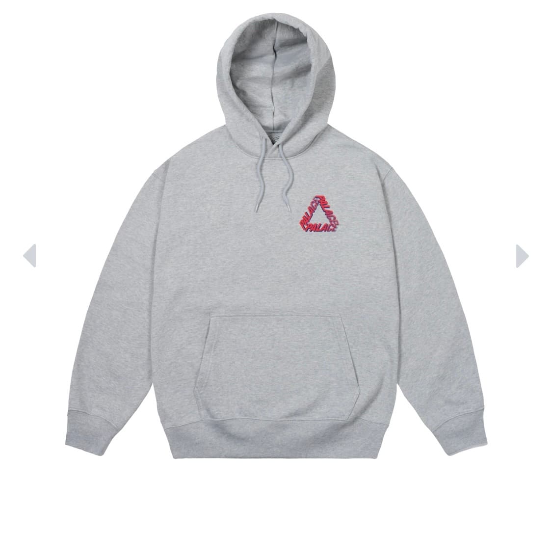 새상품Palace Speed P3 Hood Grey Marl - 25S 상품이미지2