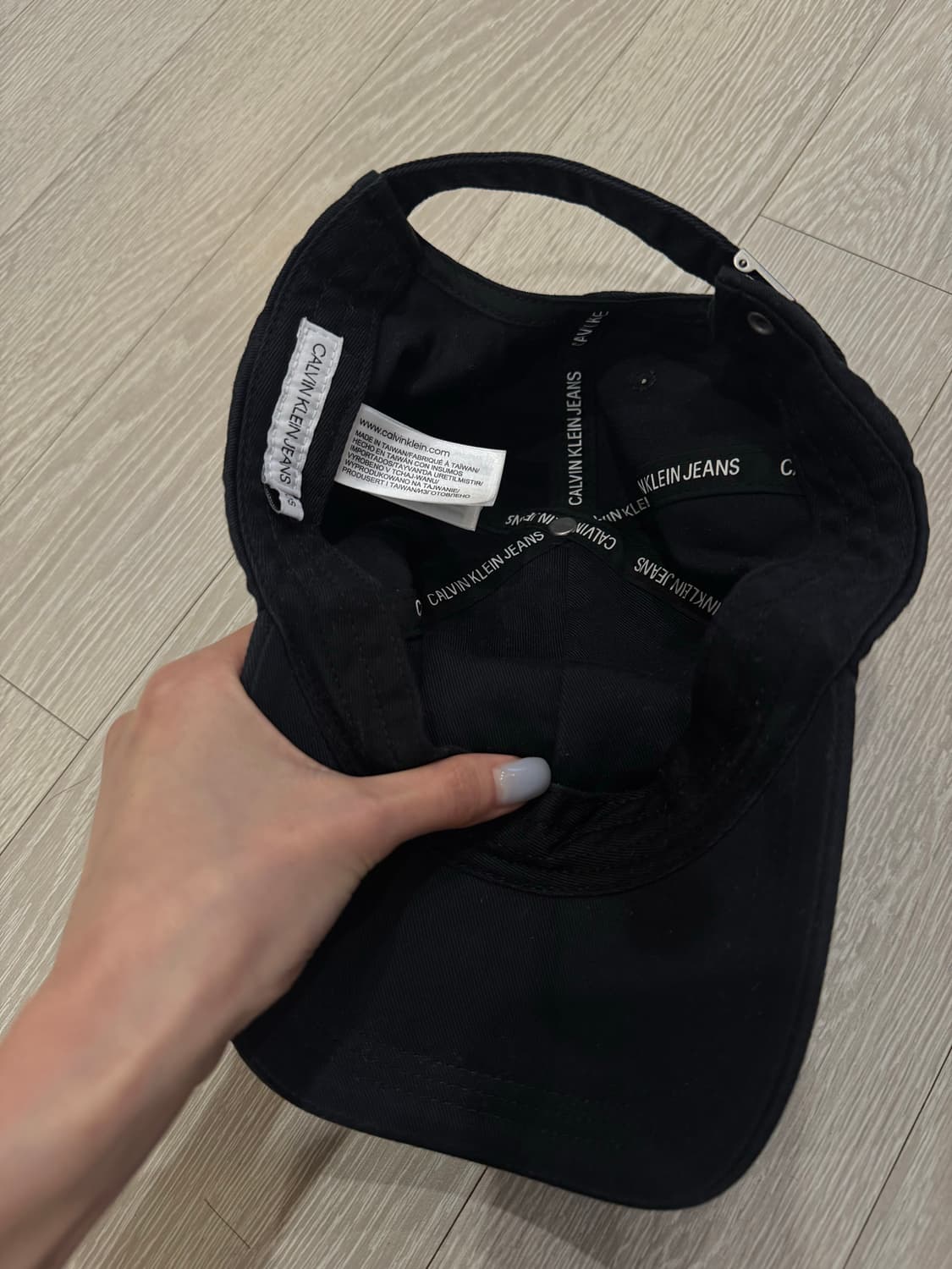 캘빈클라인 로고 캡모자 상품이미지3