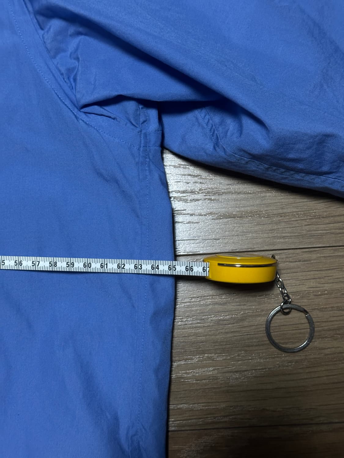 그라프페이퍼 포플린 Sax 셔츠 F 사이즈 상품이미지5