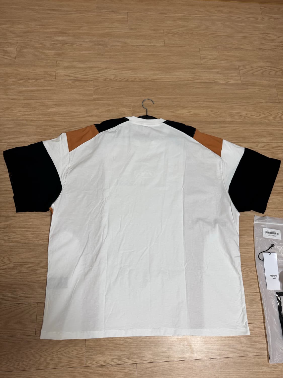 마틴로즈 23FW 스포티 패널 티셔츠 XL 상품이미지8