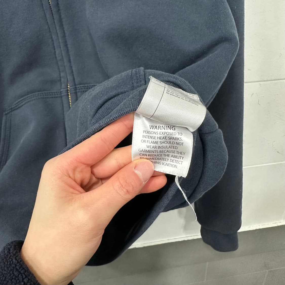 칼하트 써멀 후드집업 상품이미지5