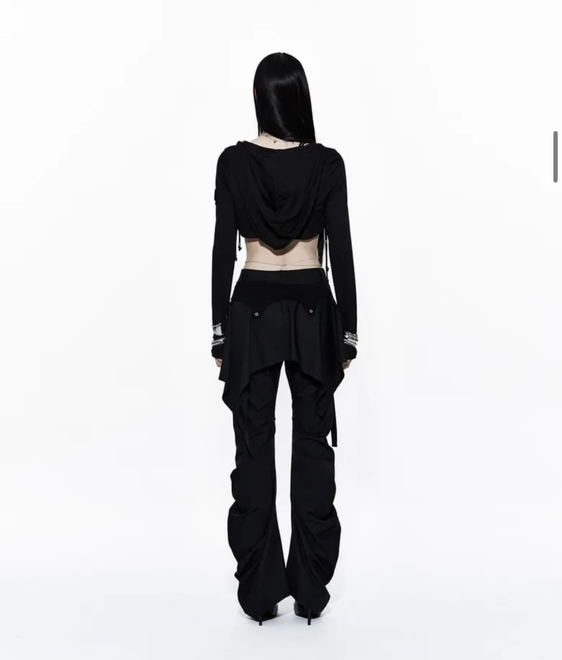 카시코 레이어드 스트랩 팬츠 S Kashiko Layered Pants 상품이미지3